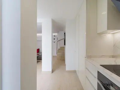 Una cocina o zona de cocina en Sonemar Suites Sonnenland