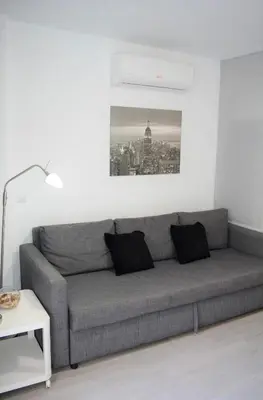 Zona de estar de PALMENGARTEN APARTMENT Los Molinos