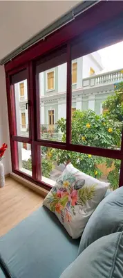 Zona de estar de Apartamento Las Palmas