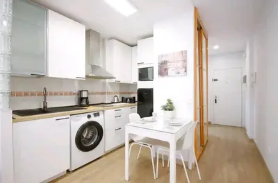 Una cocina o zona de cocina en Apartamento Las Palmas
