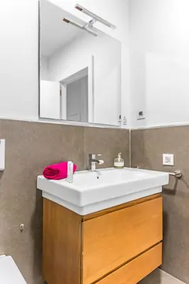 Un baño de Home2Book Stylish Front Line Las Canteras Beach