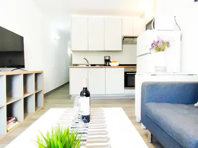 Una cocina o zona de cocina en Nomadic Friendly holiday home