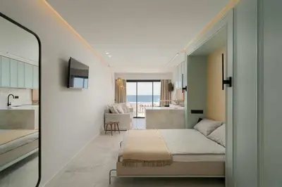 Cama o camas de una habitación en SG Canteras View Deluxe