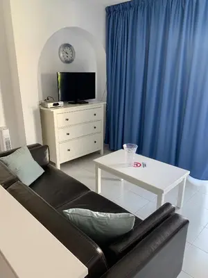 Una televisión o centro de entretenimiento en Casa Torres