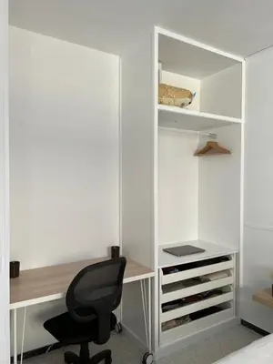 Plano de Spacious 4 Bedrooms apartment for family or several friends