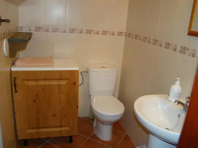 Un baño de Casa Rural Paisajes de Tejeda