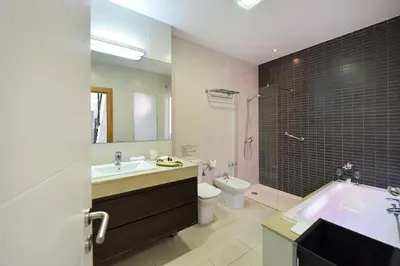Un baño de Vista Golf 22 by VillaGranCanaria