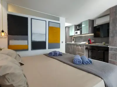 Cama o camas de una habitación en Casa Maga