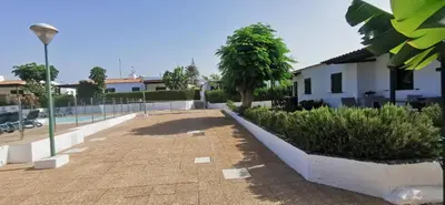 Jardín al aire libre en Casa Maga