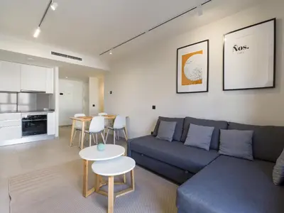 Una cocina o zona de cocina en VV Arenas de Guanarteme 