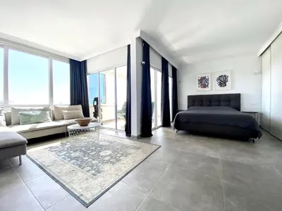 Zona de estar de Excelsior I Sea View Apartment