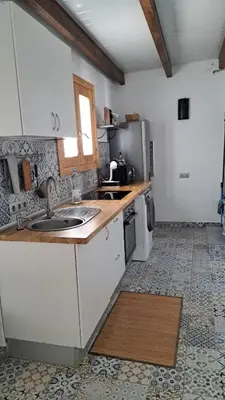 Una cocina o zona de cocina en LAZURITE MASPALOMAS Apartamentos Sur Gran Canaria