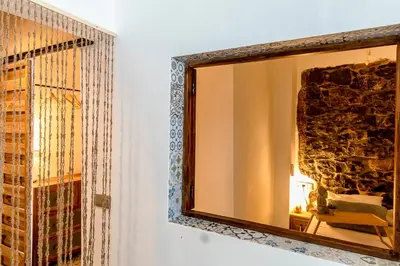 Cama o camas de una habitación en LAZURITE MASPALOMAS Apartamentos Sur Gran Canaria