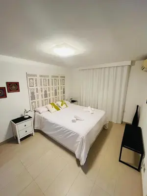 Cama o camas de una habitación en Vista de Mar