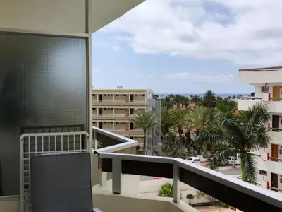 Un balcón o terraza de Playa del Ingles D&M near Yumbo