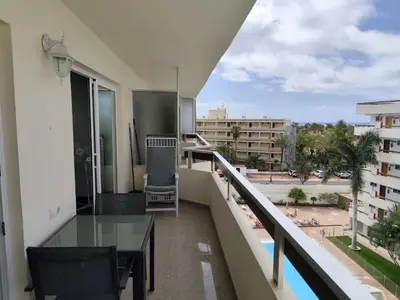 Un balcón o terraza de Playa del Ingles D&M near Yumbo