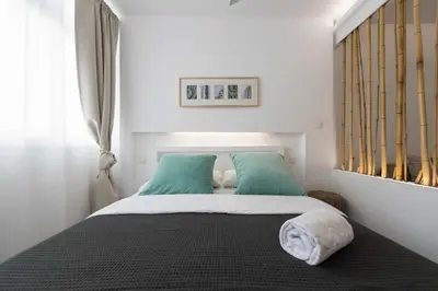 Cama o camas de una habitación en SG Grand Sunset Beach