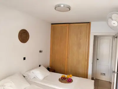 Cama o camas de una habitación en Casa Selene - Monsenor Apts