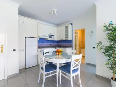 Una cocina o zona de cocina en View Valley Mogan Beach