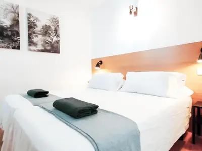 Cama o camas de una habitación en Green Palms Holiday Home