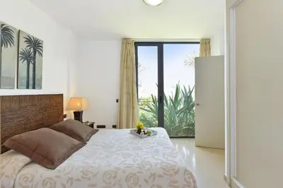 Cama o camas de una habitación en Holiday Home Villa Gema