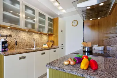 Una cocina o zona de cocina en Holiday Home Villa Gema