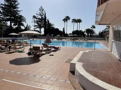 Piscina en o cerca de Descubre el bungalow perfecto para tus vacaciones