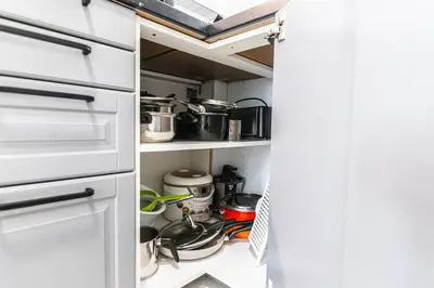 Una cocina o zona de cocina en Casa Raquel