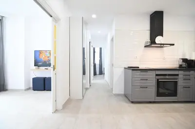 Una cocina o zona de cocina en Casa Raquel