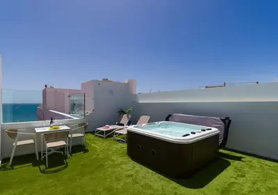 Piscina en o cerca de Vivienda Vacacional Irene