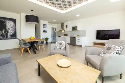 Una cocina o zona de cocina en Apartments Sydenbygg Arguineguin