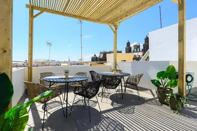 Un balcón o terraza de Vegueta Rooftop Suites by Airnest