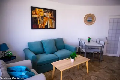 Zona de estar de Seaview Canteras 56