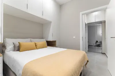 Cama o camas de una habitación en Home2Book Saucillo Suites, Sunny Stay Las Palmas
