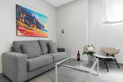 Zona de estar de Home2Book Saucillo Suites, Sunny Stay Las Palmas