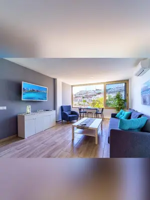 Zona de estar de La Cascada 202