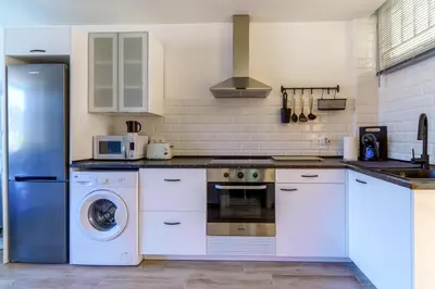 Una cocina o zona de cocina en La Cascada 202