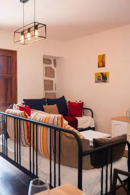 Zona de estar de Apartamento Los Lirios