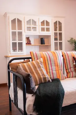 Zona de estar de Apartamento Los Lirios