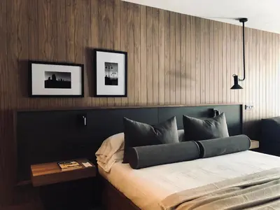 Cama o camas de una habitación en the matter Meaningful apartments Laura