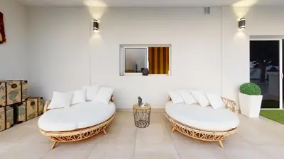 Zona de estar de Sunset Villa - Maspalomas by Home Stay Gran Canaria