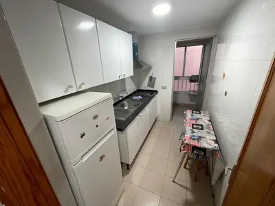 Una cocina o zona de cocina en Apartamento colón arinaga