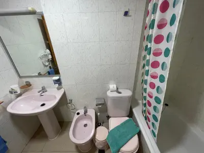 Un baño de Apartamento colón arinaga