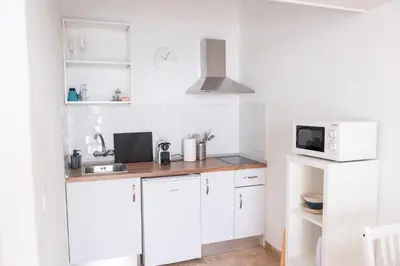 Una cocina o zona de cocina en Wohnung Buganvilla