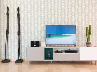 Una televisión o centro de entretenimiento en Villa SV6 by VillaGranCanaria