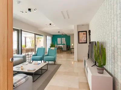 Zona de estar de Villa SV6 by VillaGranCanaria