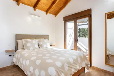 Cama o camas de una habitación en Casa Maria with Roque Nublo view