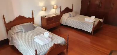 Cama o camas de una habitación en Casa Andrea