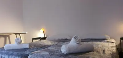 Cama o camas de una habitación en Casa Andrea