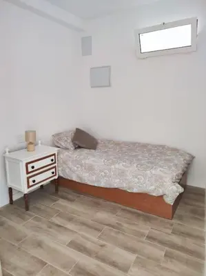 Cama o camas de una habitación en Apartamento Villa Alpispa
